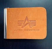 Зажим для денег Light Brown "Alpha Industries"