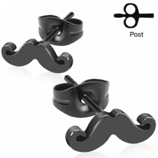 Серьги из хирургической стали SSE-023