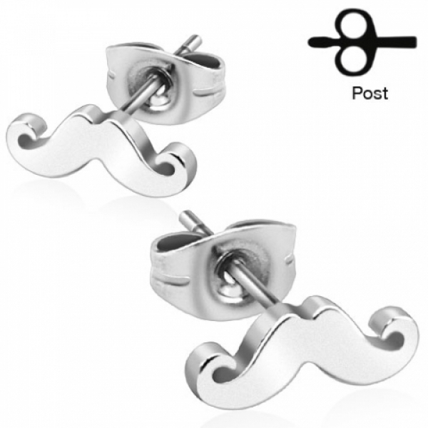 Серьги из хирургической стали SSE-022