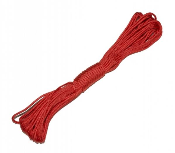 Paracord 7 core. Capacity:550lbs, red