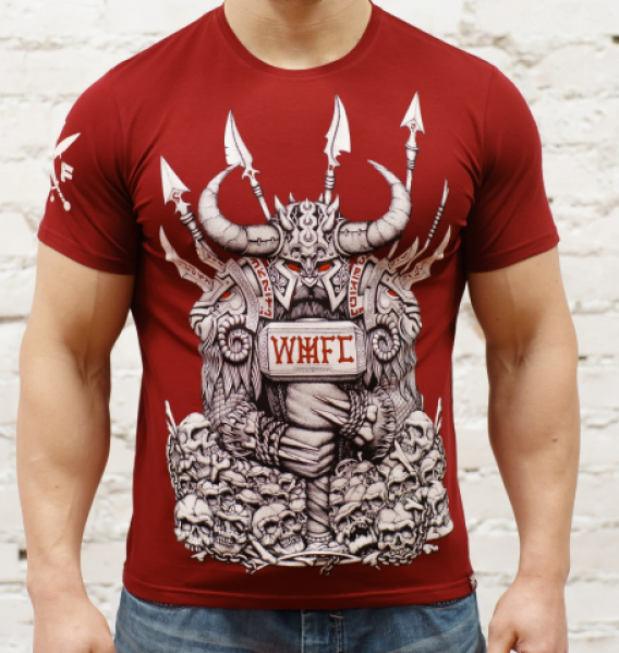 Футболка VIKING бордо
