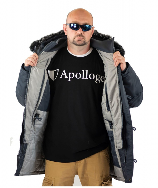 Куртка мужская ARKTIK Steel blue/ Gun metal Apolloget