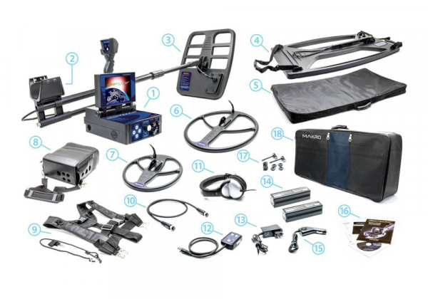 Металлоискатель Nokta Makro Deephunter 3D Pro Package