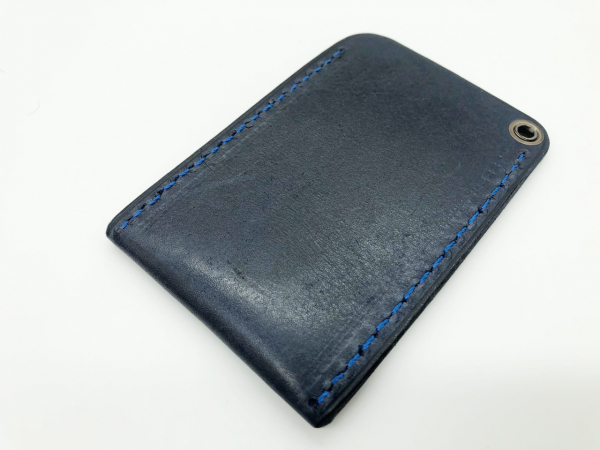 Card Holder с люверсом темно синий