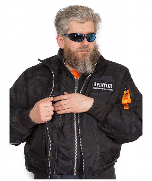 Бомбер AVIATOR Night Camo/Night Sky