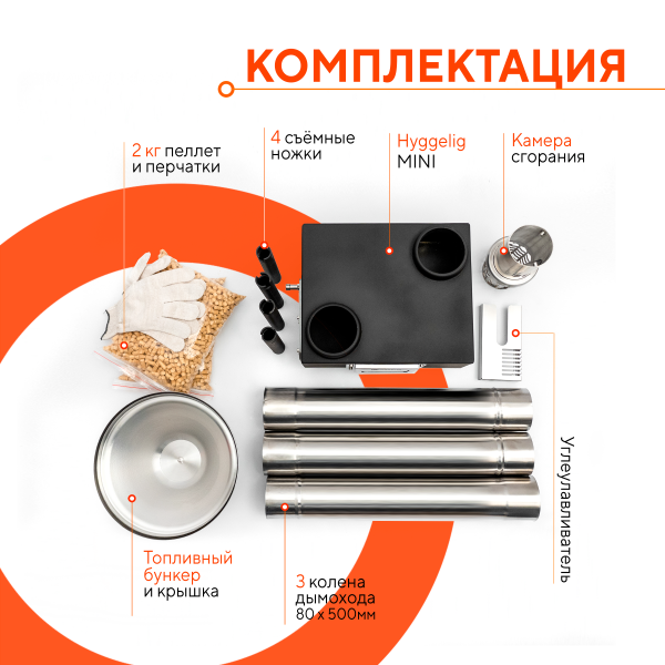 Походная печь «HYGGELIG MINI»