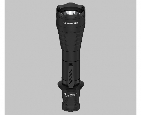 Armytek Predator Pro Magnet USB / Теплый / 1400 лм / 5°:40° / 1x18650 (в комплекте)