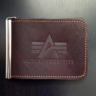 Зажим для денег Brown "Alpha Industries"