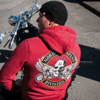 Толстовка Zip Hoodie Kutte Red