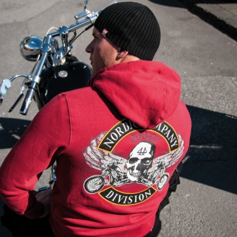 Толстовка Zip Hoodie Kutte Red