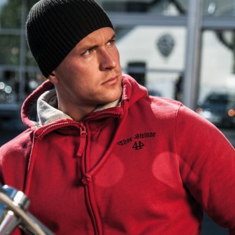 Толстовка Zip Hoodie Kutte Red — изображение 4