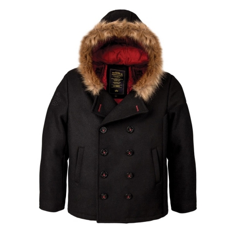 Шерстяное пальто ANCHORAGE PEA COAT