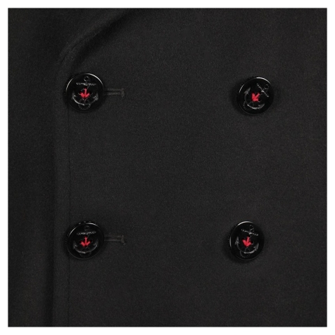 Шерстяное пальто ANCHORAGE PEA COAT — изображение 4