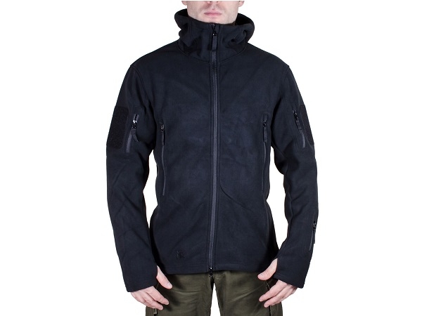Куртка тактическая Tactical Frog «Оберег» Black флисовая