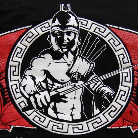 Футболка T-Shirt Знамя / Черный — изображение 5