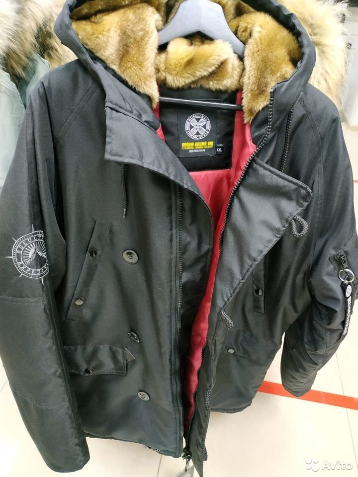 Куртка Аляска Parka Expedition от Rusultras черная — изображение 5