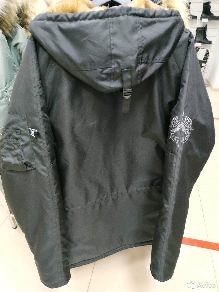 Куртка Аляска Parka Expedition от Rusultras черная — изображение 7