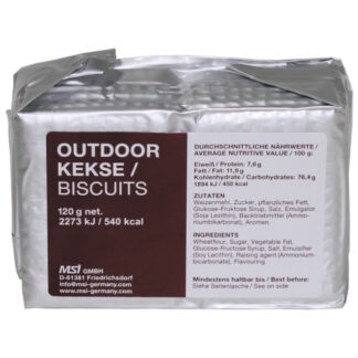 Печенье "Outdoor-Kekse" 125 г, Германия