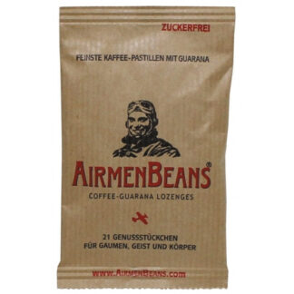 Пастилки Airmenbeans гуарана с кофеином