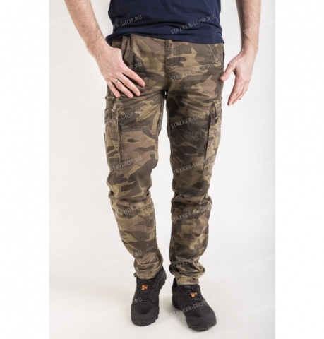 Брюки Stalker, Valent, арт.739 woodland dark