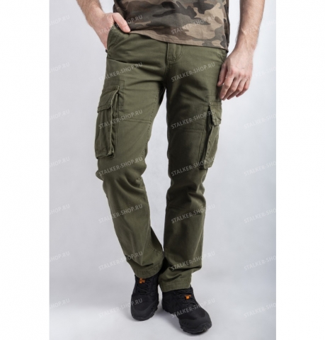 Брюки Premium Stalker , арт. 731, olive с ремнем