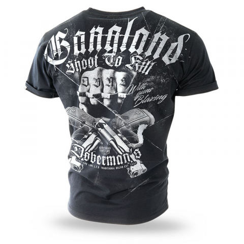 Футболка Gangland Black TS209 от Dobermans Aggress