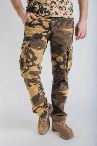 Брюки Premium Stalker , арт. 731, woodland с ремнем