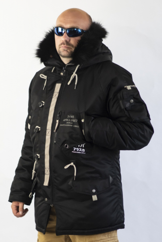 Куртка мужская SAPPORO Black/ Black Apolloget