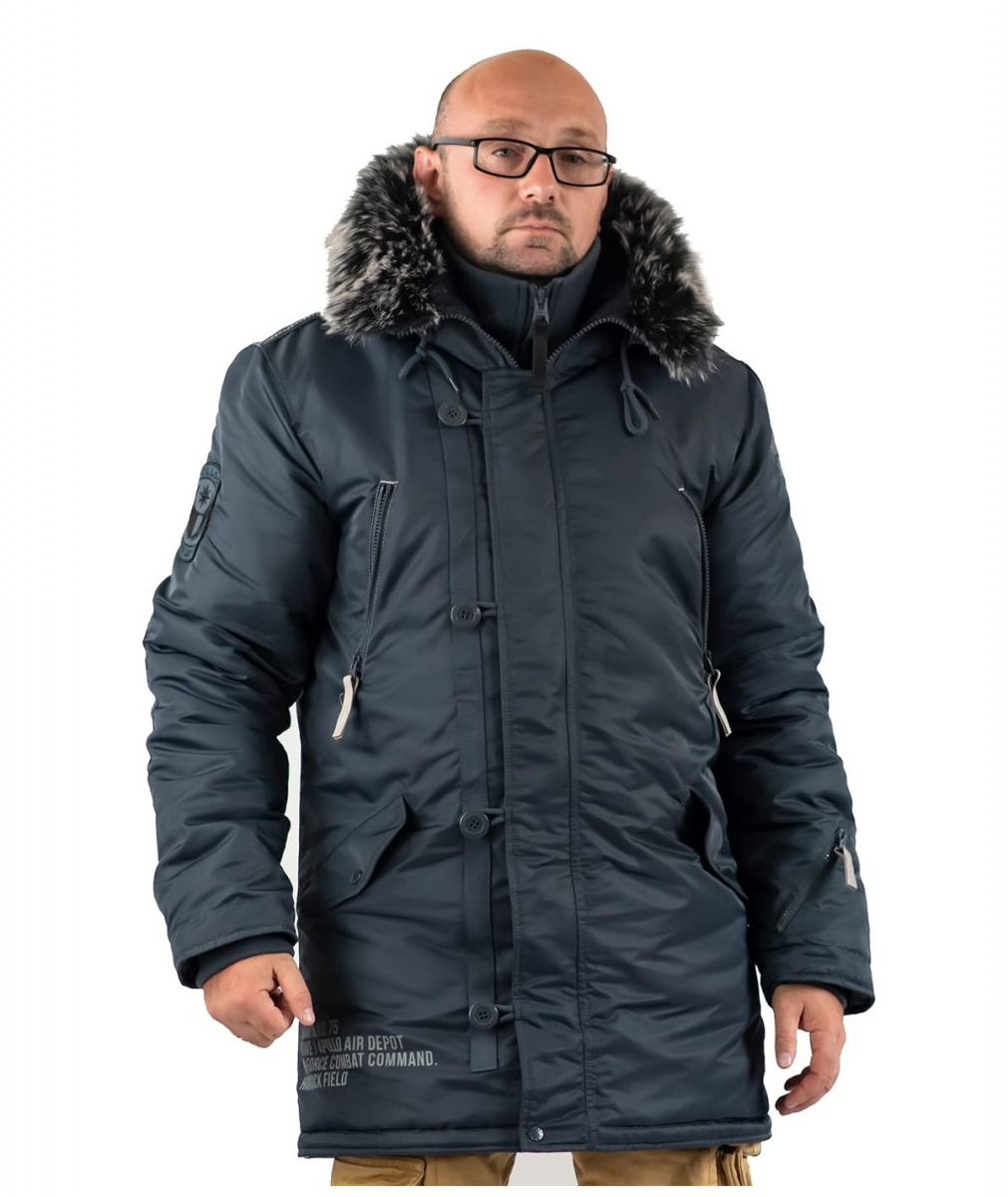 Куртка мужская ARKTIK Steel blue/ Gun metal Apolloget