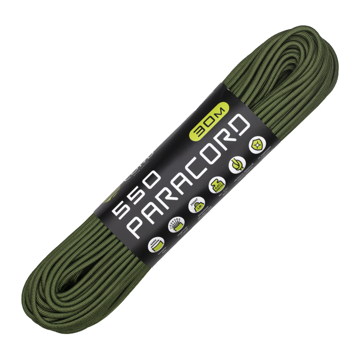 Паракорд 550 CORD nylon 30м (moss)