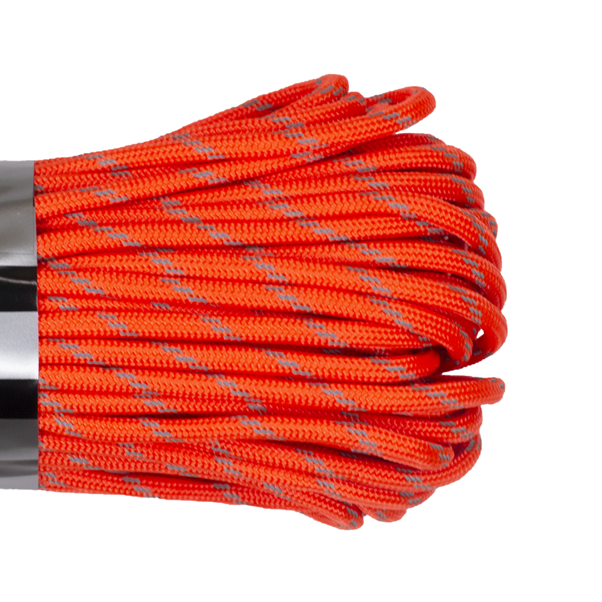 Паракорд 550 CORD nylon 10м световозвращающий (neon orange) — изображение 3
