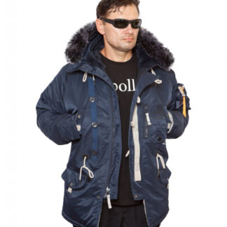 Парка Sapporo Fleece Rep.Blue/Gun Metal