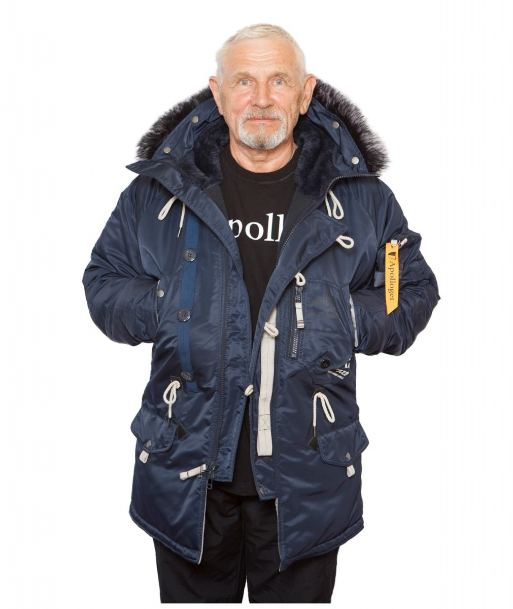 Парка Sapporo Fleece Rep.Blue/Gun Metal — изображение 5