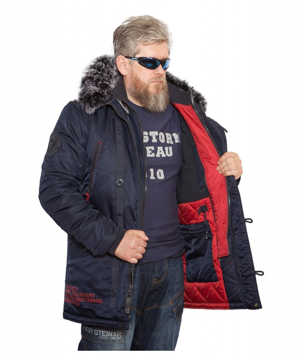 Парка Arctic Fleece Night Sky/Red — изображение 2