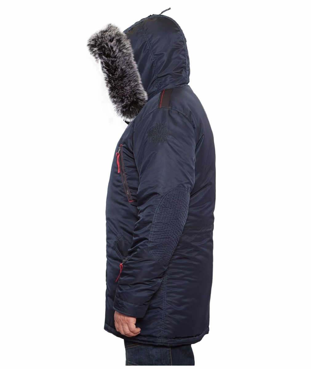 Парка Arctic Fleece Night Sky/Red — изображение 4