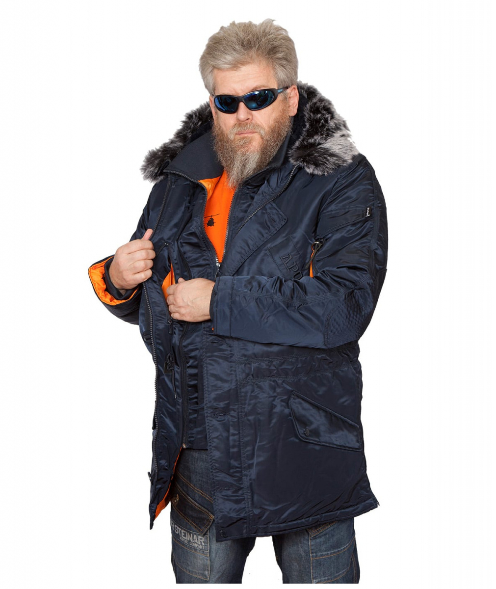 Парка EVEREST Blue/Orange — изображение 3