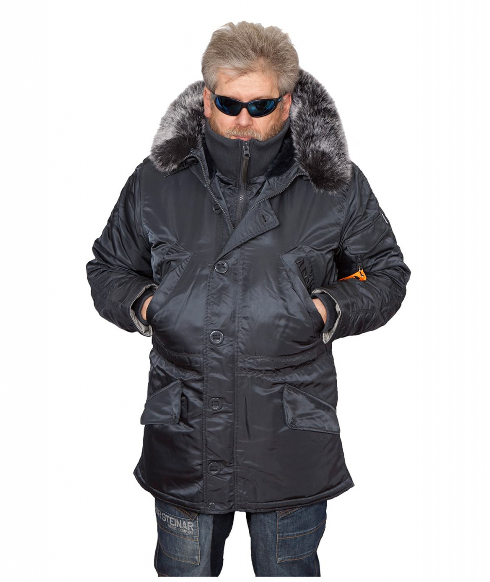 Парка EVEREST Steel Blue/Gun Metal