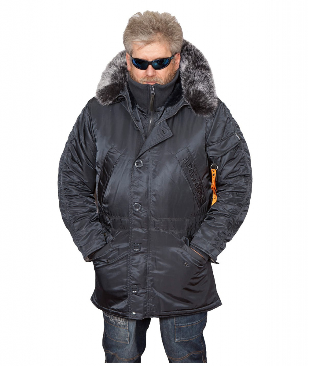 Парка EVEREST Steel Blue/Gun Metal — изображение 3