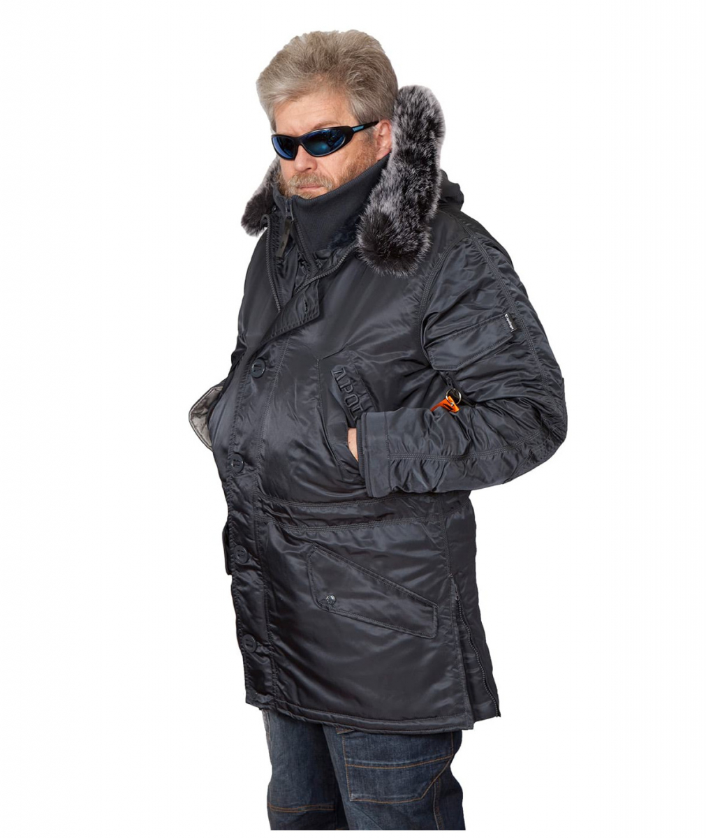 Парка EVEREST Steel Blue/Gun Metal — изображение 5