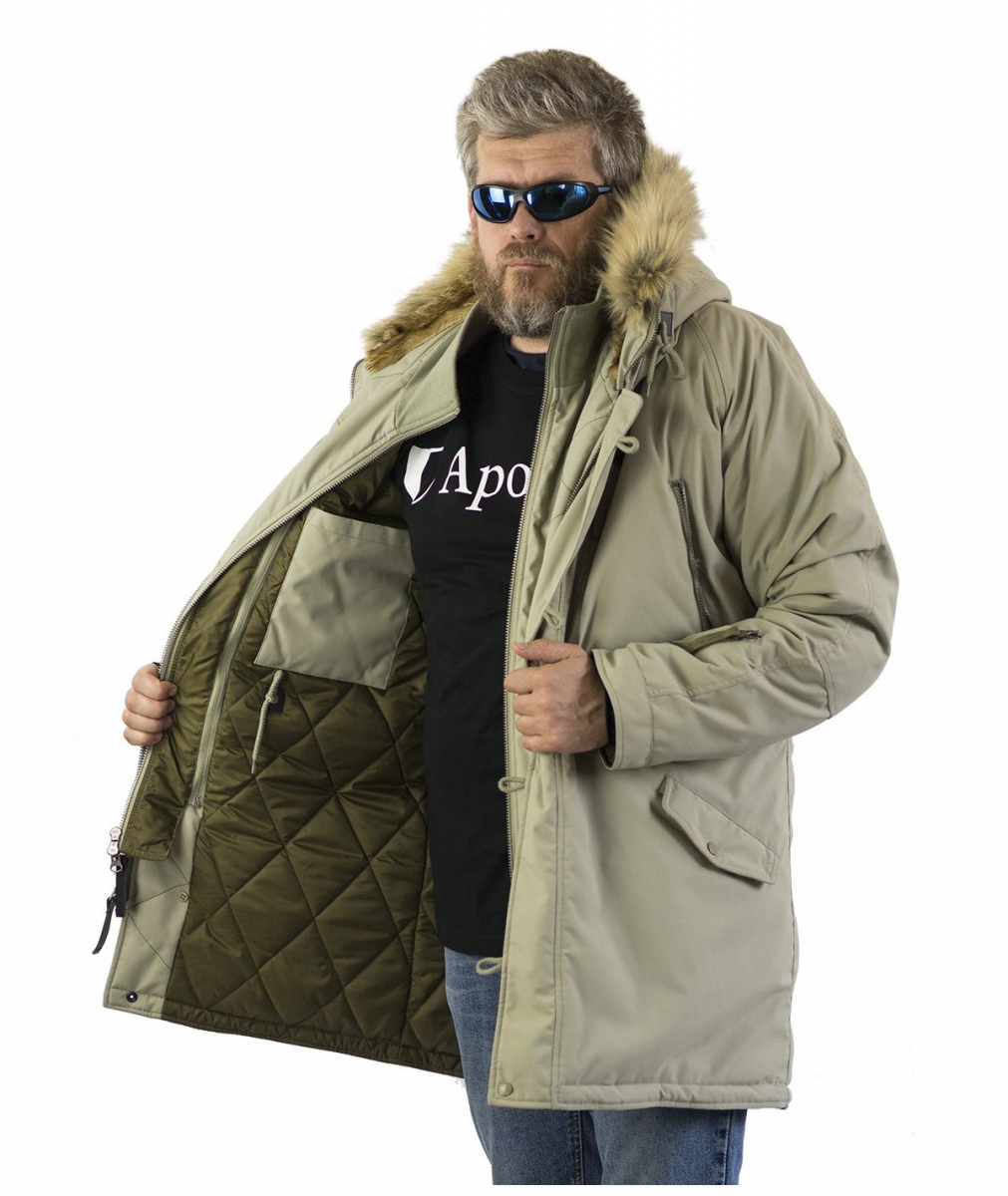 Парка Expedition Silver Green/Olive