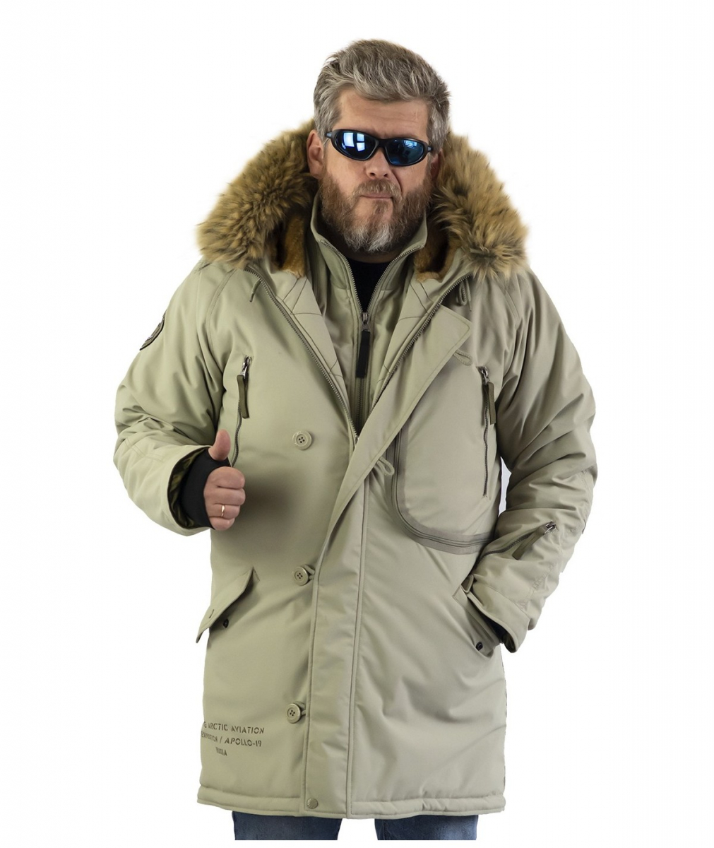 Парка Expedition Silver Green/Olive — изображение 3