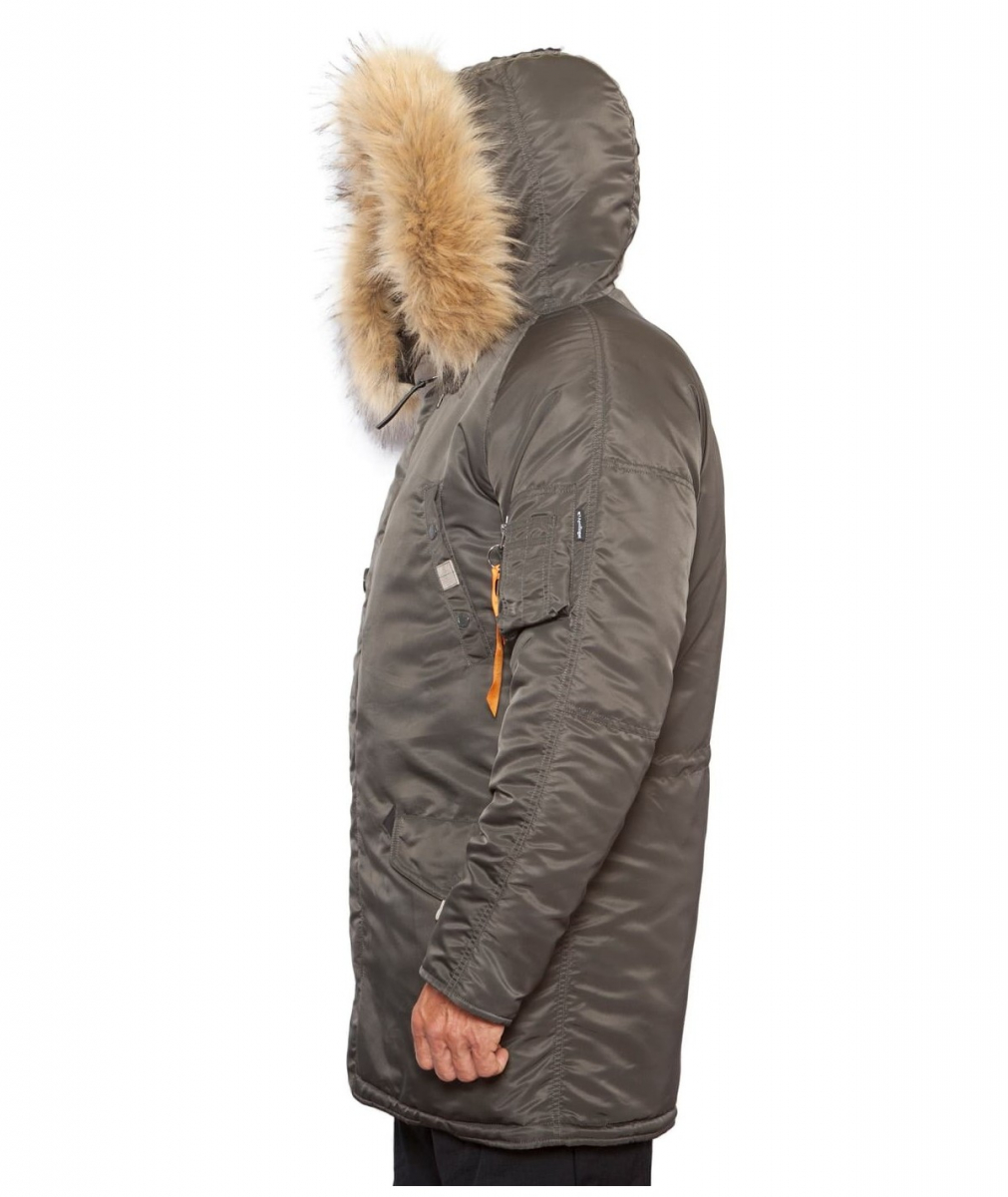 Аляска Парка Husky Long Beluga/Orange Apolloget — изображение 2