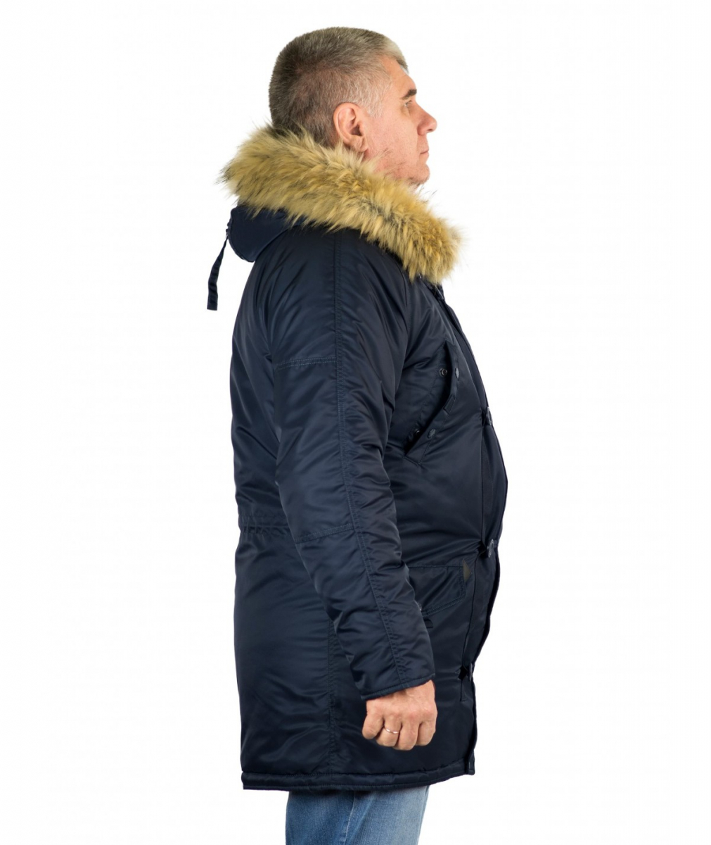 Аляска Парка Husky Long Rep.Blue/Orange Apolloget — изображение 3