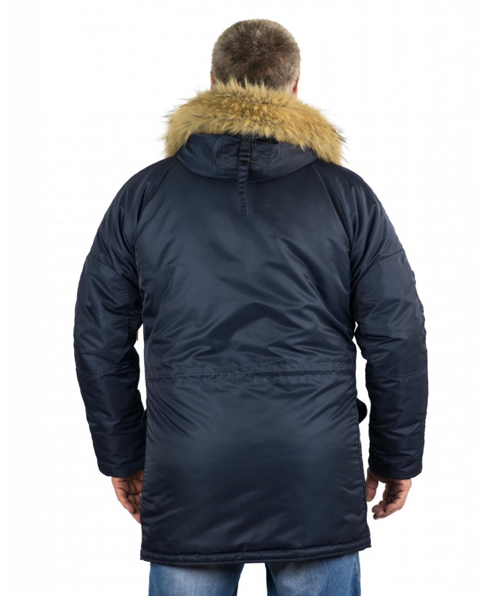 Аляска Парка Husky Long Rep.Blue/Orange Apolloget — изображение 4