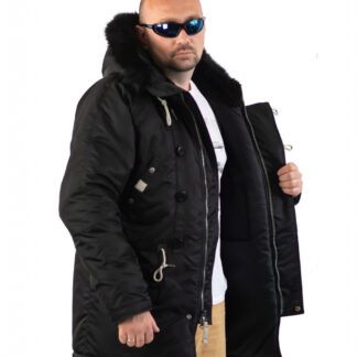 Парка Sapporo Black/Black