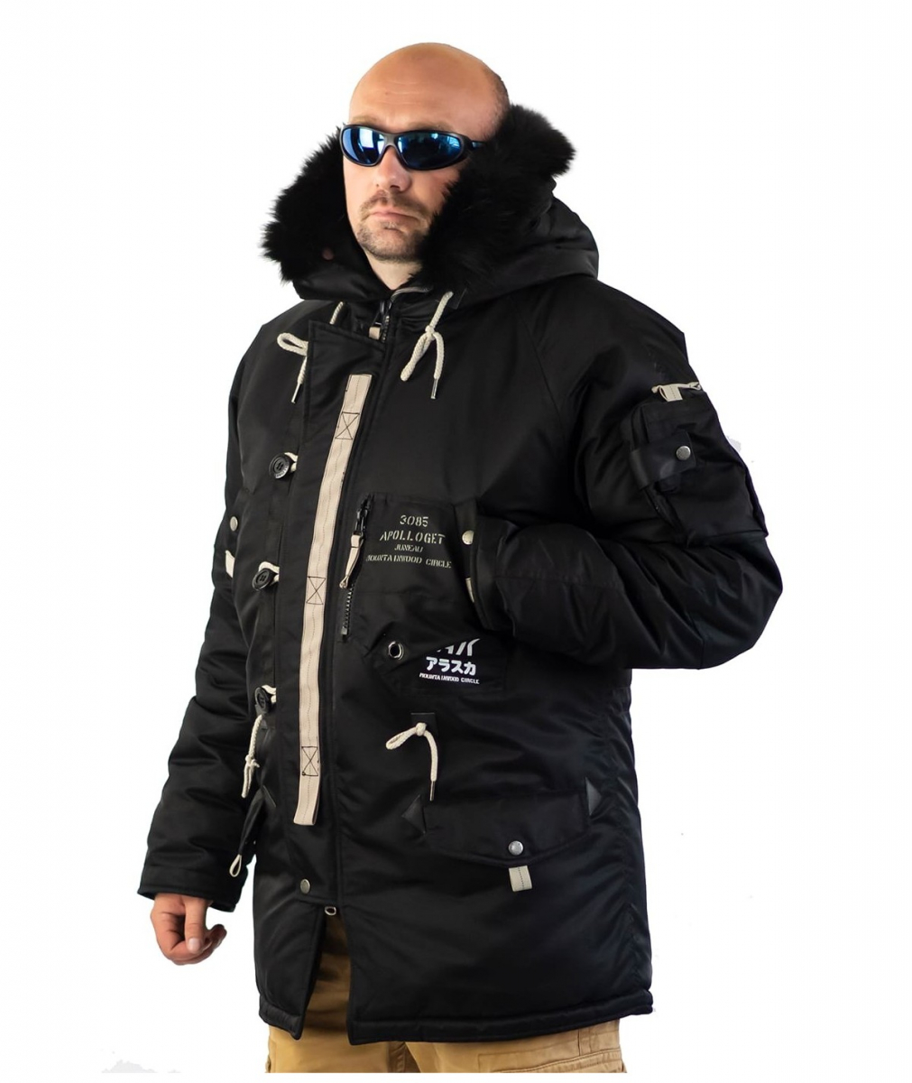 Парка Sapporo Black/Black — изображение 2