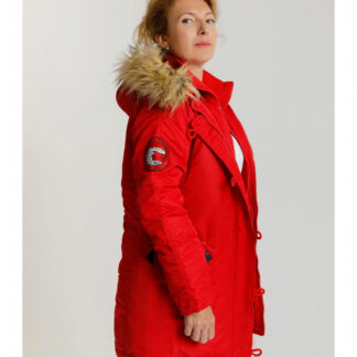 Парка Husky Wmn Flag Red/Flag/Red