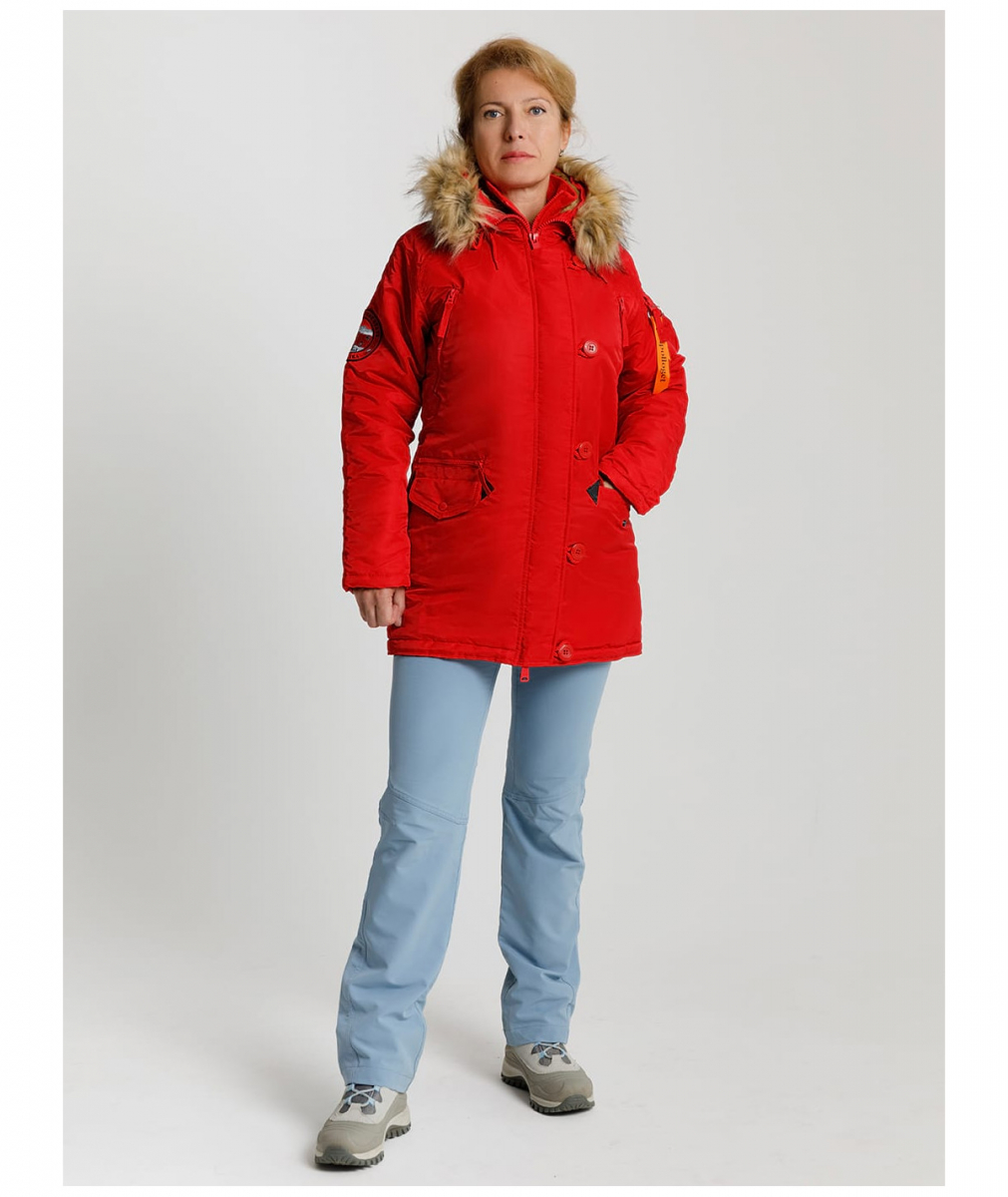 Парка Husky Wmn Flag Red/Flag/Red — изображение 2