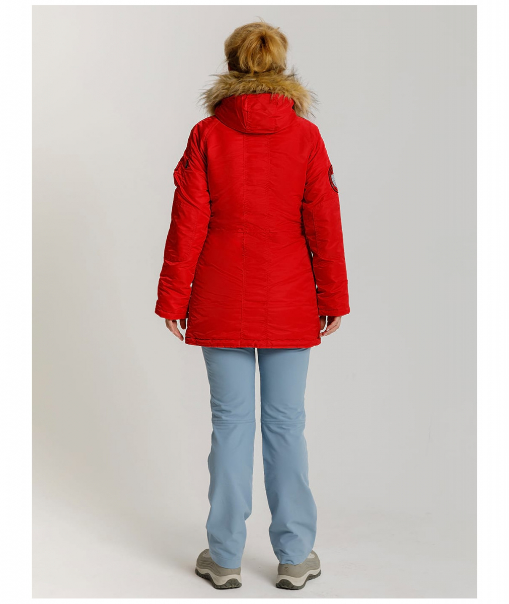 Парка Husky Wmn Flag Red/Flag/Red — изображение 3