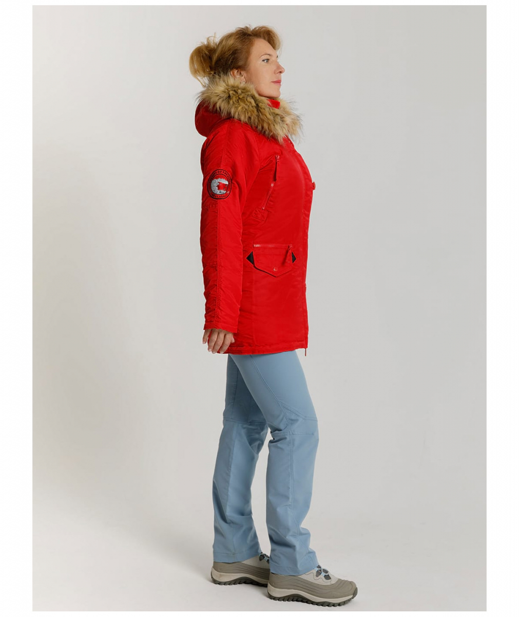 Парка Husky Wmn Flag Red/Flag/Red — изображение 4
